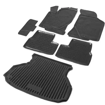 Коврик в салон и багажник Rival K16001001-3