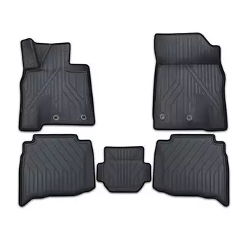 Коврик в салон KVEST KVESTTYT00002K, черный