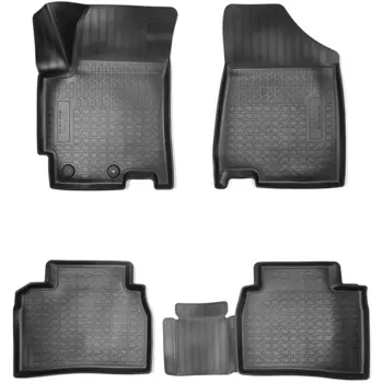 Коврик в салон NORPLAST, черный