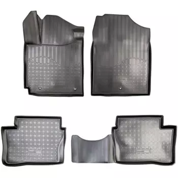 Коврик в салон NORPLAST, черный