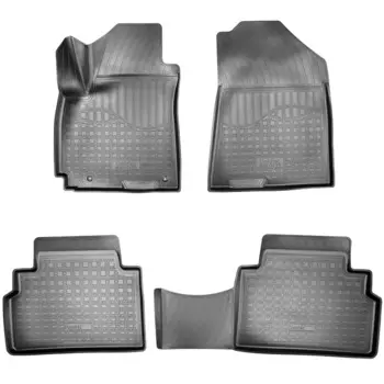 Коврик в салон NORPLAST, черный