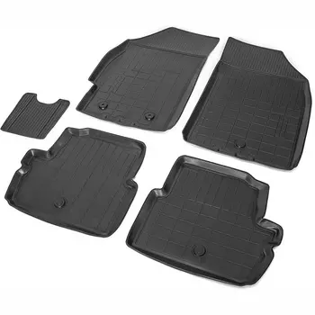 Коврик в салон Rival 10501001, черный