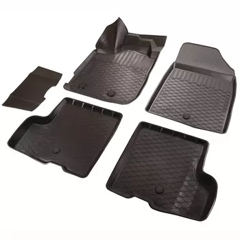 Коврик в салон Rival 14701008, черный