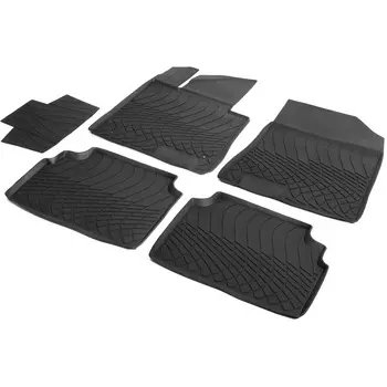 Коврик в салон Rival, черный