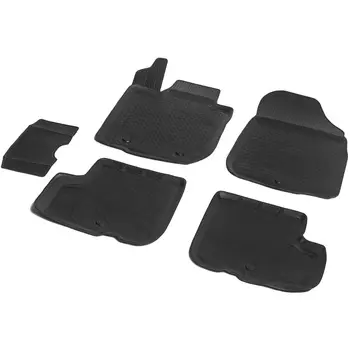 Коврик в салон Rival, черный