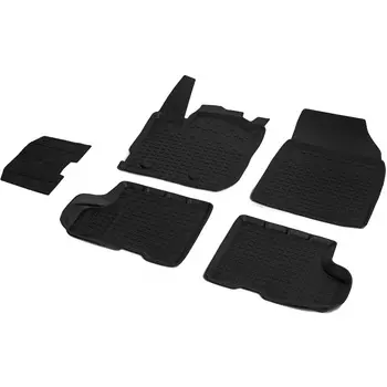 Коврик в салон Rival, черный