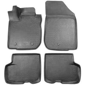 Коврик в салон Rival, черный