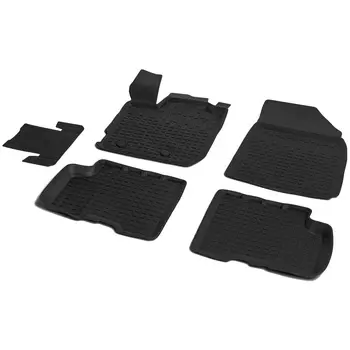 Коврик в салон Rival, черный