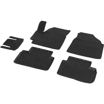 Коврик в салон Rival, черный