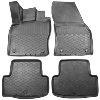 Коврик в салон Rival, черный