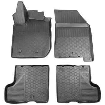 Коврик в салон Rival, черный