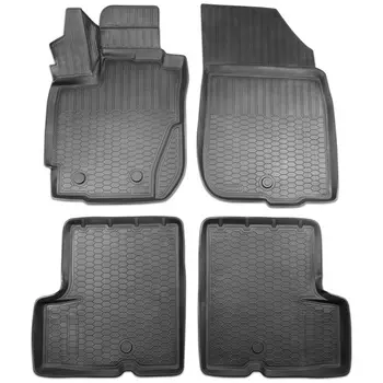 Коврик в салон Rival, черный