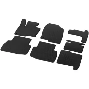 Коврик в салон Rival, черный