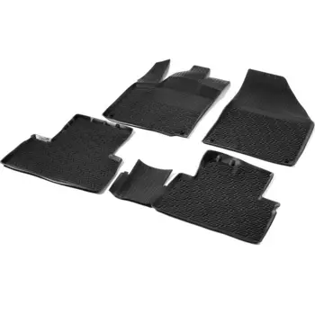 Коврик в салон Rival, черный