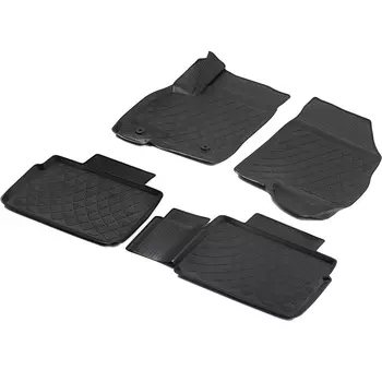 Коврик в салон Rival, черный