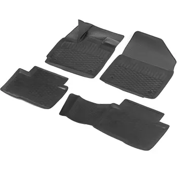 Коврик в салон Rival, черный