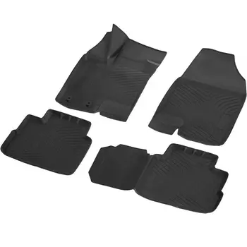 Коврик в салон Rival, черный