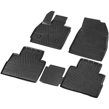 Коврик в салон Rival, черный