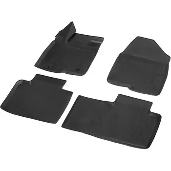 Коврик в салон Rival, черный