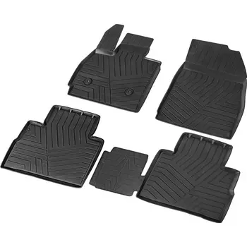 Коврик в салон Rival, черный