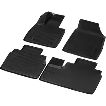 Коврик в салон Rival, черный