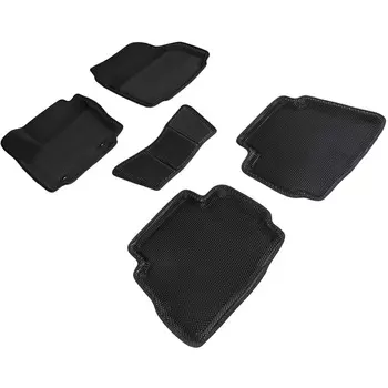 Коврик в салон Seintex 95397, черный