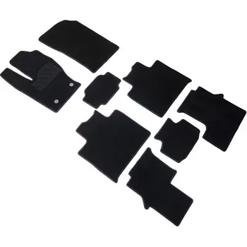 Коврик в салон Seintex, черный