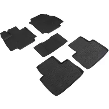 Коврик в салон Seintex, черный