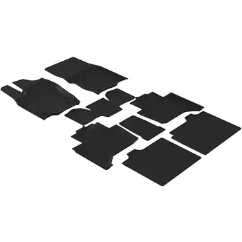 Коврик в салон Seintex, черный