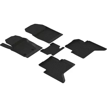 Коврик в салон Seintex, черный