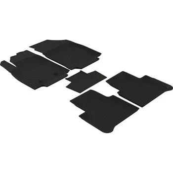 Коврик в салон Seintex, черный