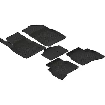 Коврик в салон Seintex, черный