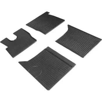 Коврик в салон Seintex, черный