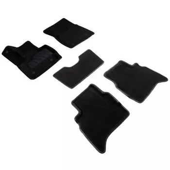 Коврик в салон Seintex, черный