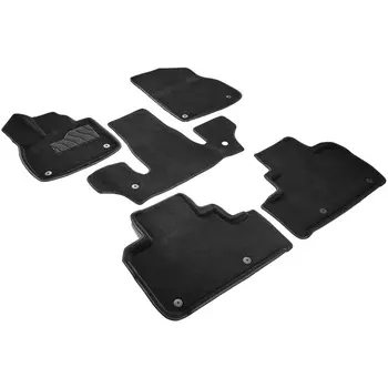 Коврик в салон Seintex, черный