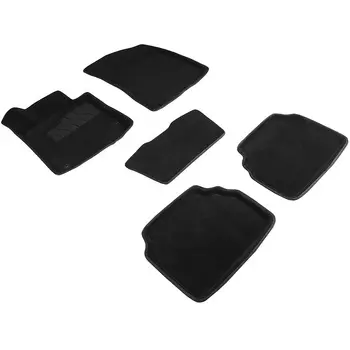 Коврик в салон Seintex, черный