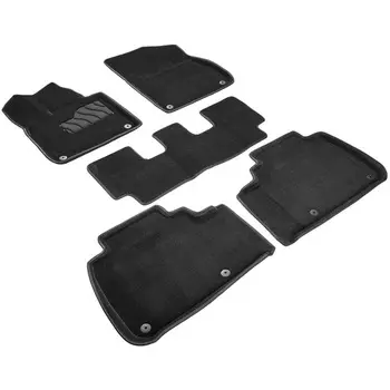 Коврик в салон Seintex, черный