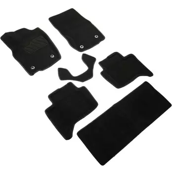 Коврик в салон Seintex, черный