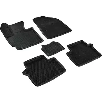 Коврик в салон Seintex, черный