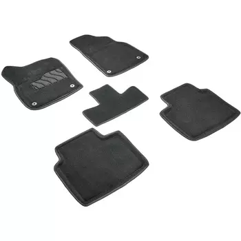 Коврик в салон Seintex, черный