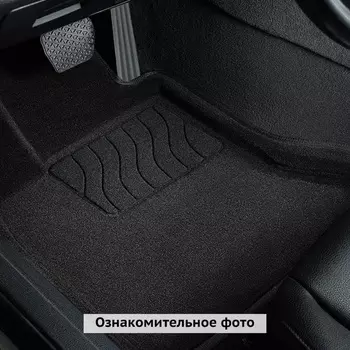 Коврик в салон Seintex, черный