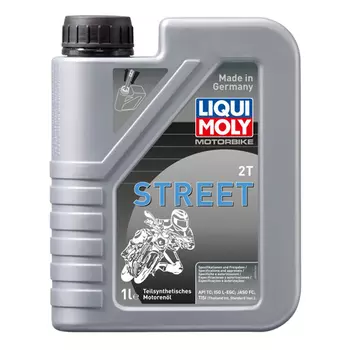 Масло 2-х тактное Liqui Moly Motorrad 2T Street 1л