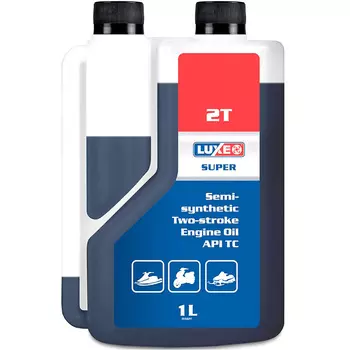 Масло 2-х тактное Luxe Super 2T 1л дозатор