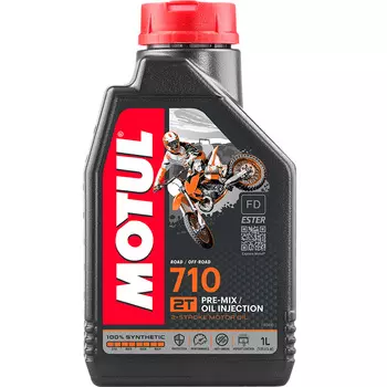 Масло 2-х тактное Motul 710 2T 1л