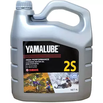 Масло 2-х тактное Yamalubе 2S 2Т Semisynthetic Oil 4л