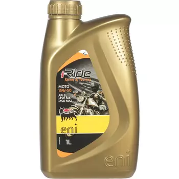 Масло 4-х тактное Eni i-Ride Moto 15W-50 1л