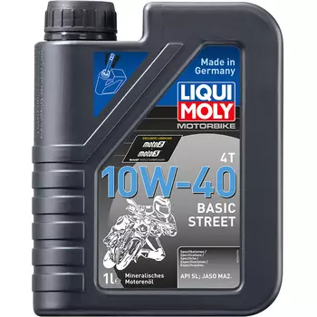 Масло 4-х тактное Liqui Moly Motorbike 4T 10W-40 1 л