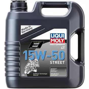 Масло 4-х тактное Liqui Moly Racing 15W-50 4л