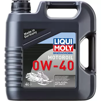 Масло 4-х тактное Liqui Moly Snowmobil 4T 0W-40 4л