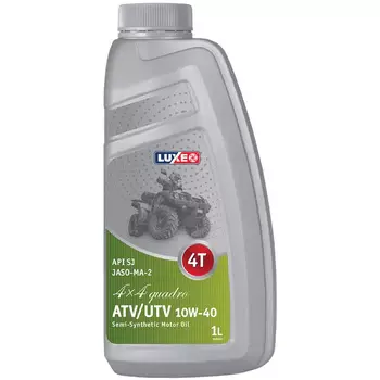 Масло 4-х тактное Luxe 4х4 Quadro 10W40 1л